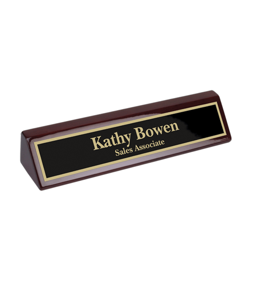 Name Plates | Maxwell Medals & Awards