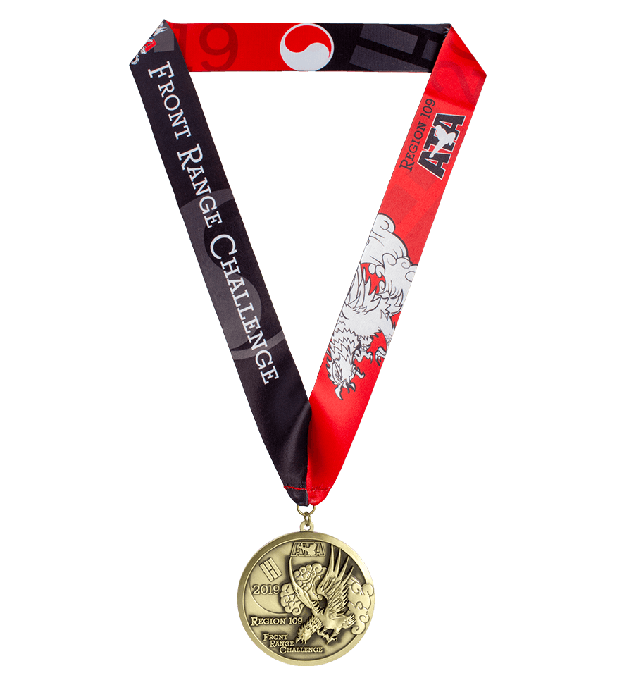 Custom Sublimated Medal Ribbons | Maxwell Medals & Awards
